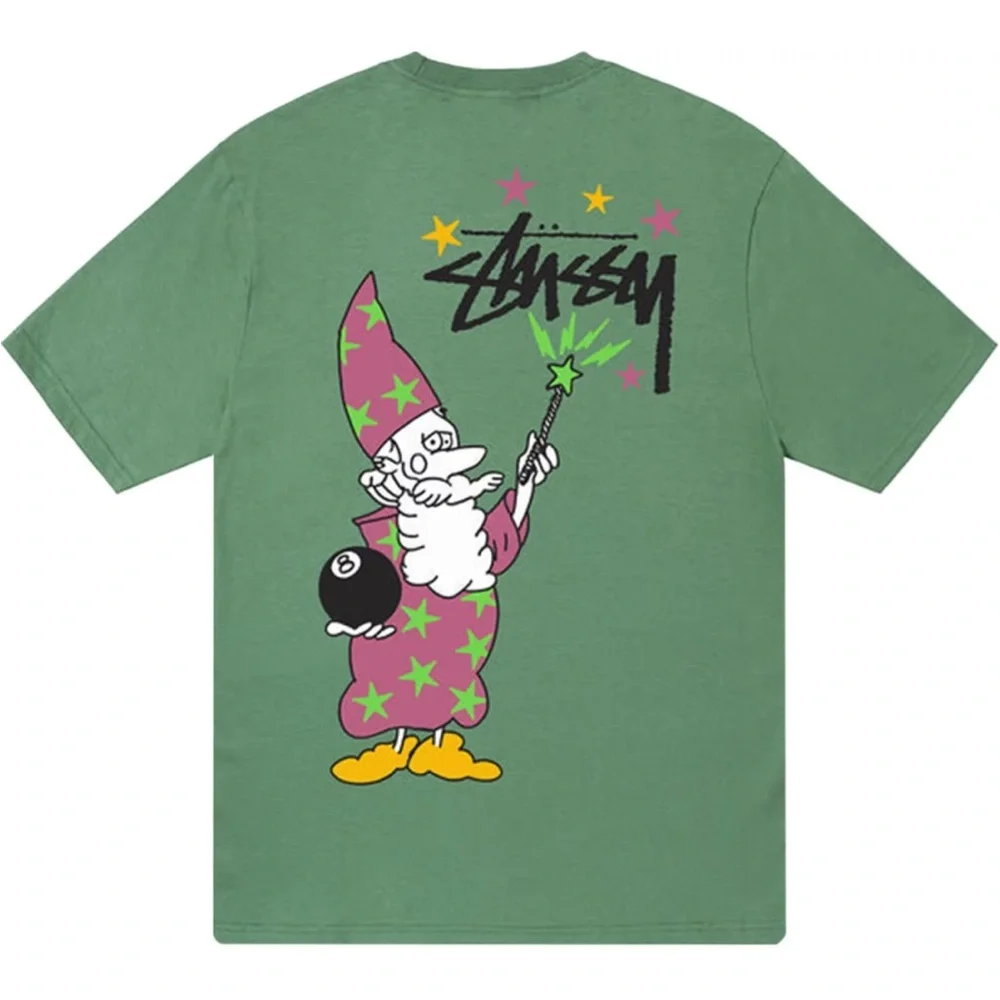 Stussy | Shirts | Nwt Limited Edition Stussy Wizard Tee In Green